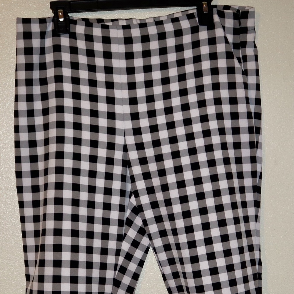Striped slacks